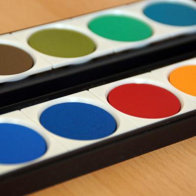 Paint Boxes Watercolor